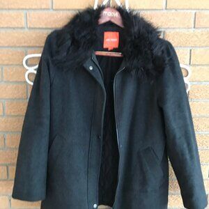 Joe Fresh Ladies Black Winter Coat Size Medium NEW WITHOUT TAGS